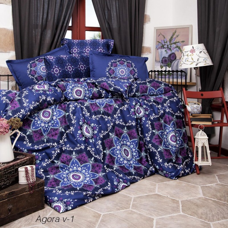 Lenjerie de pat satin Clasy king size (AGORA V1)